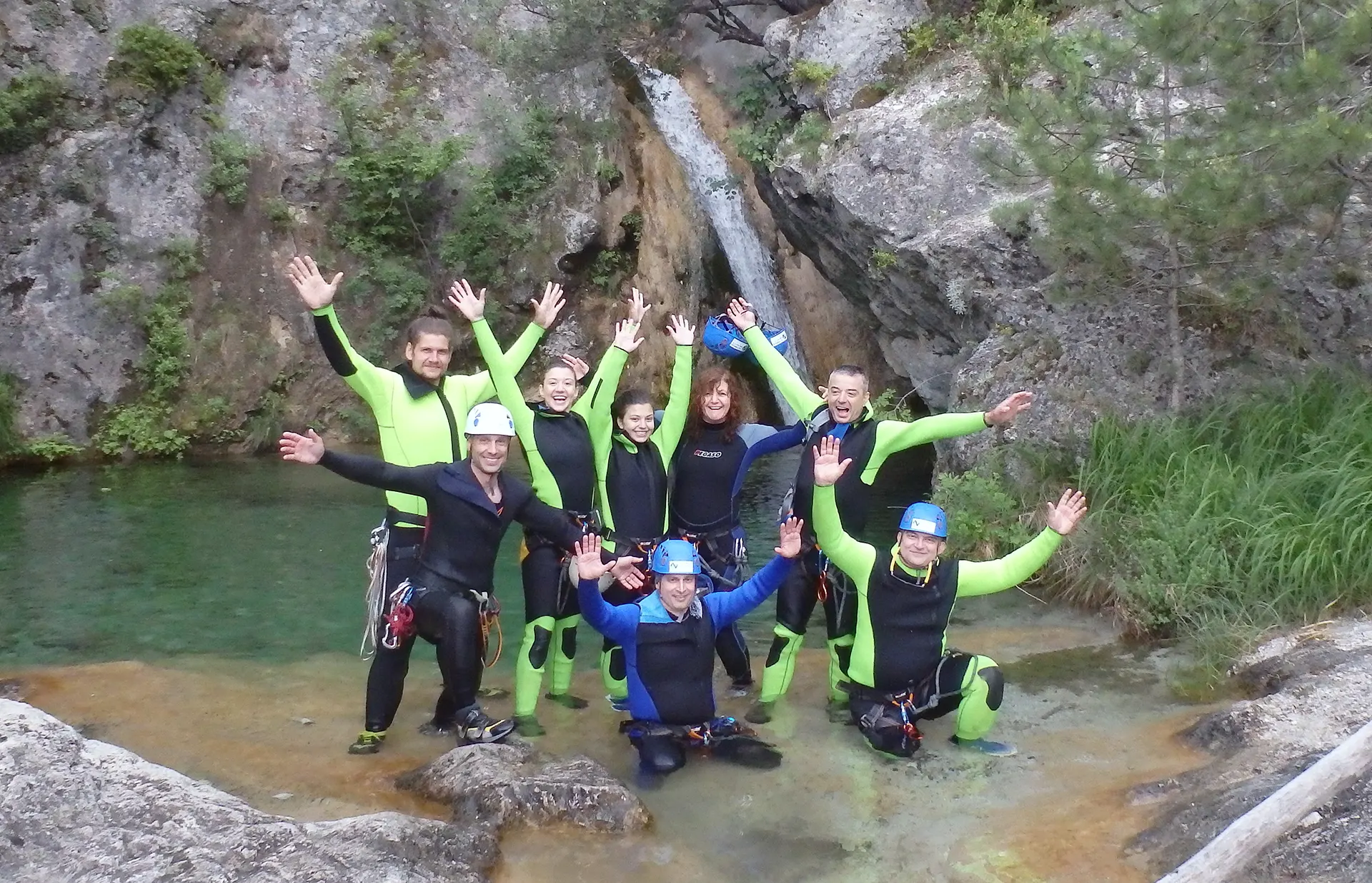 canyoning φαραγγια ολυμπου