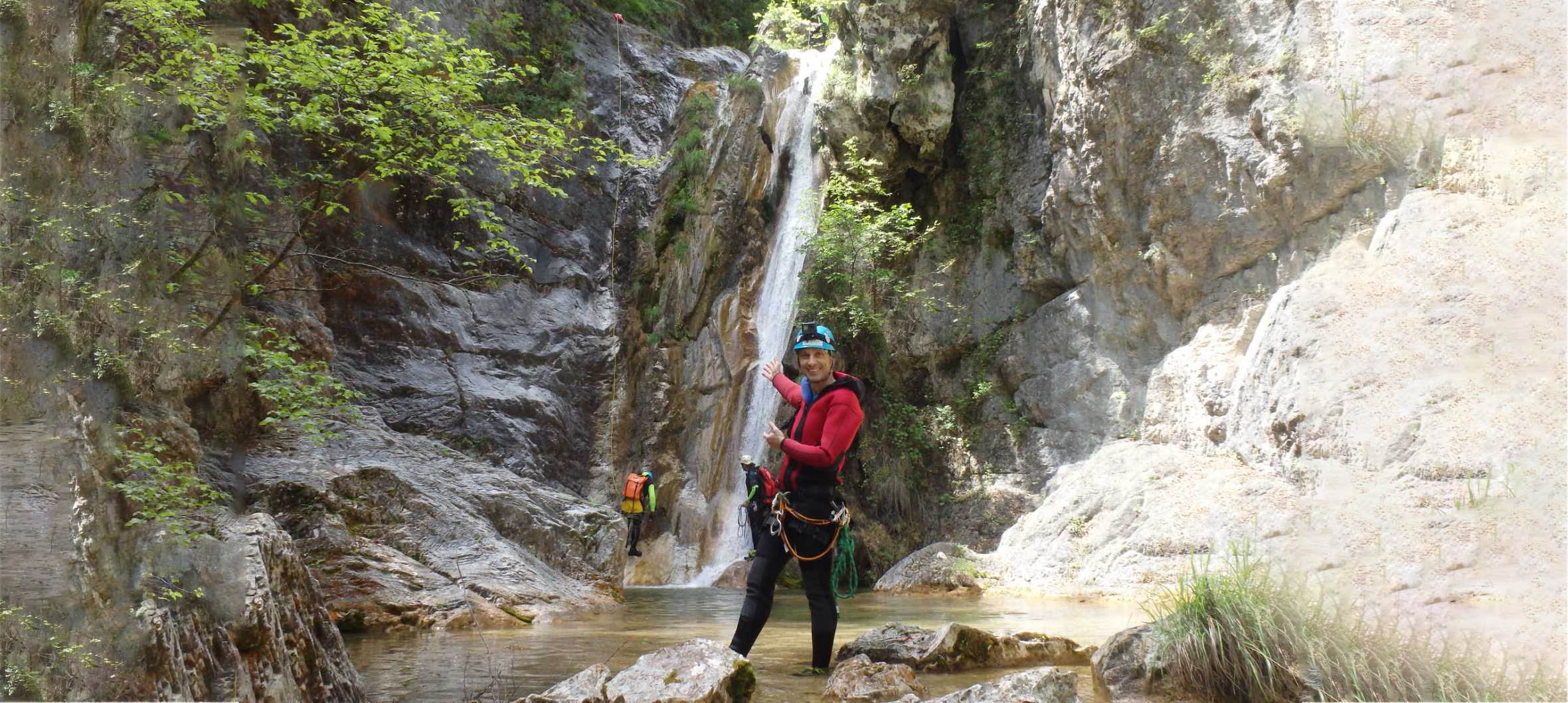 olympus gravity greek canyoning